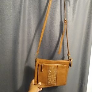 (3/$10) Women's Tan Corssbody